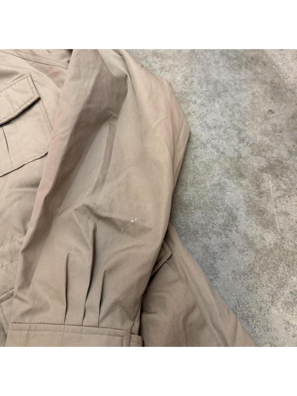 vintage eddie bauer beige parka zip up jacket size large - Picture 4 of 4